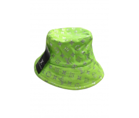 Louis Vuitton Neon Desenli Yeşil Şapka
