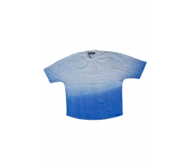 Mavi Beyaz Ombre Tişört