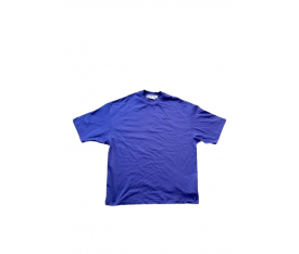 Mavi Logo İşlemeli Siyah Basic Tişört