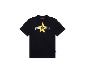 Palm Angels Yıldız Desenli Tişört